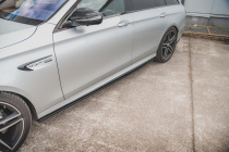 Mercedes E-Klass E63 AMG S/W213 2017-2021 Sidoextensions V.1 Maxton Design